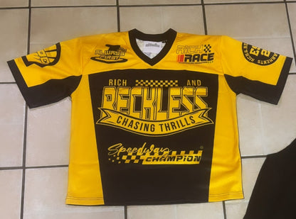 Black & Gold Racer Jersey