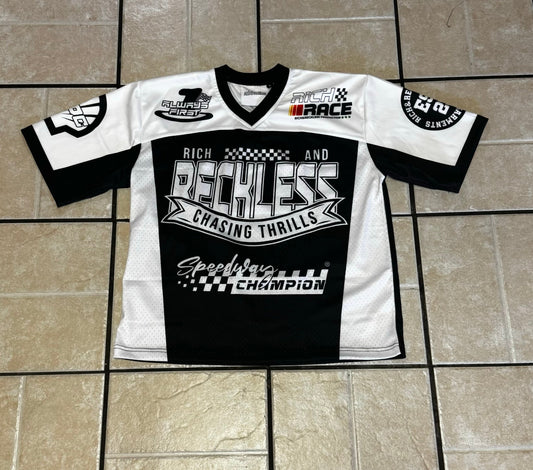 Black & White Racer Jersey