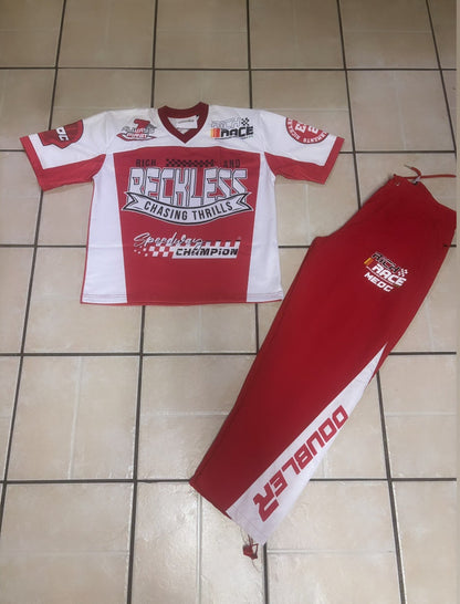 Red & White Racer Jersey