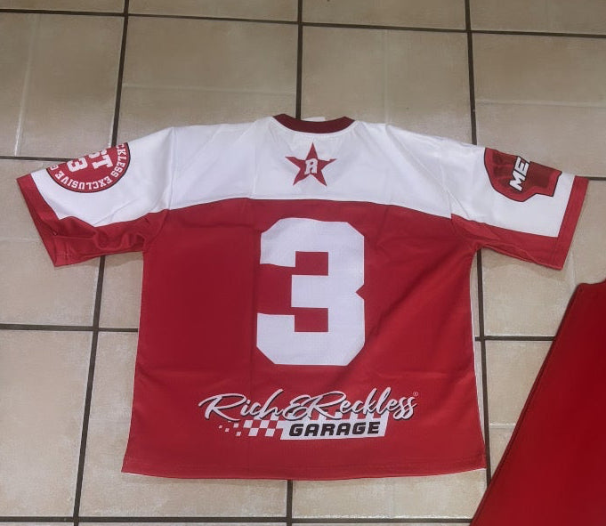 Red & White Racer Jersey
